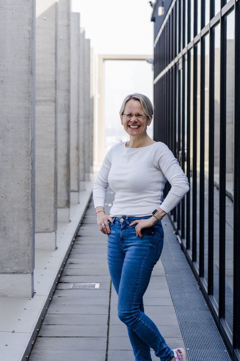 Kornelia Wolf beim Vortrag